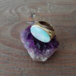 Boulder Opal Ring in any karat or Gemstone - Image 3
